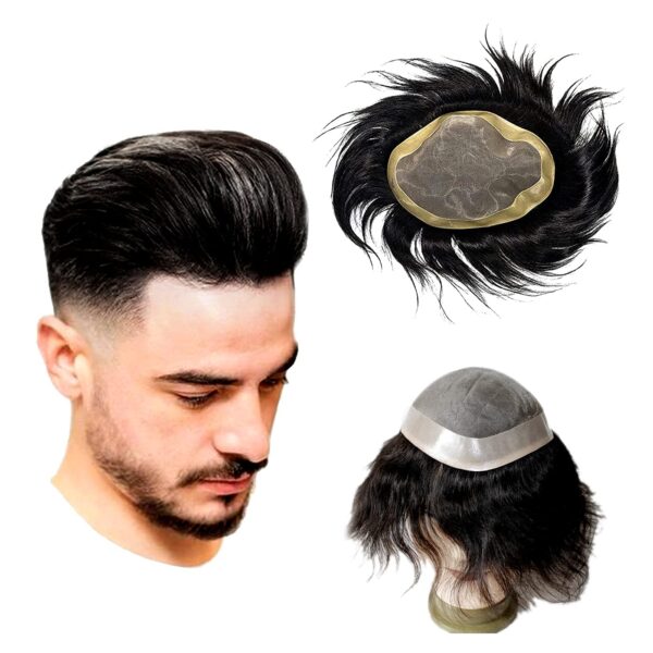 Hair Patch/Men 7x9 | Black Imported